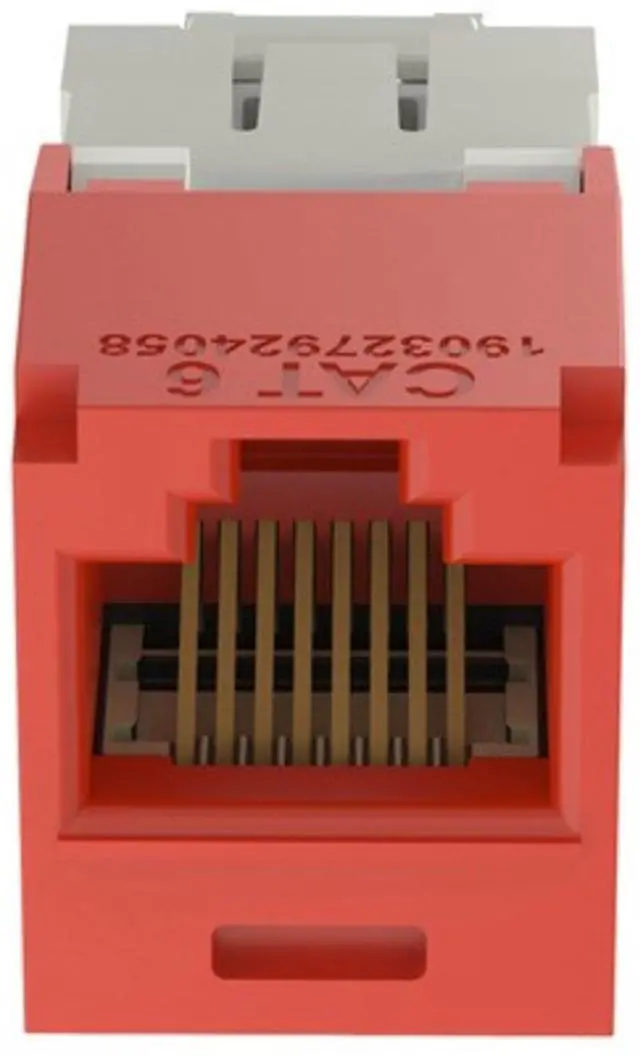 Main image of Panduit CJ688TGRD-24 Mini-com TX6 Plus Giga-Channel CAT6 Jack