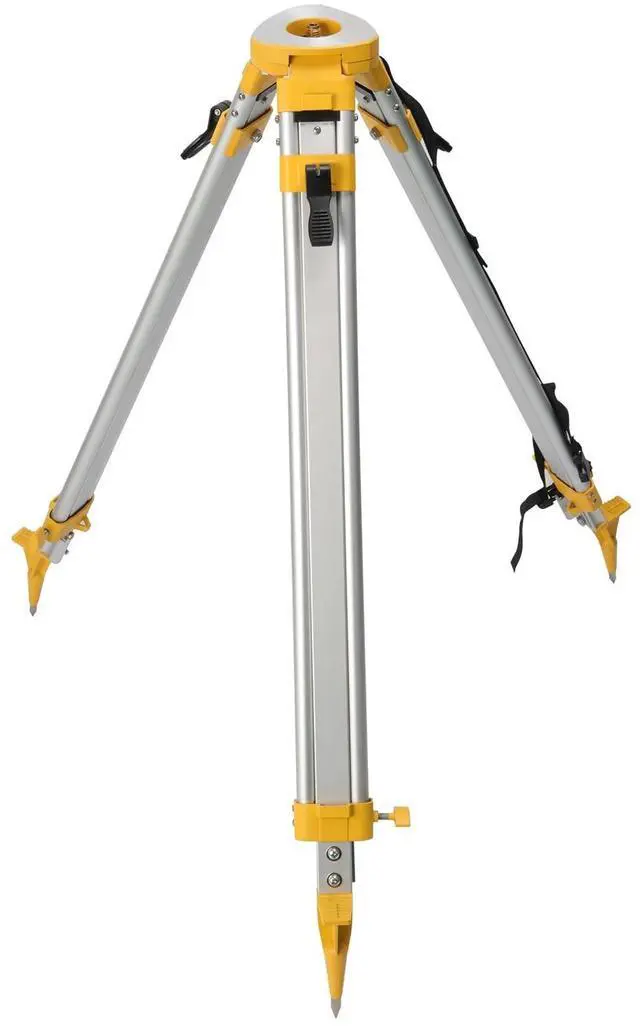 Main image of DMITER Aluminum Surveying Tripod with 5/8"-11 Threaded Flat Head, Quick Clamp & Extendable Legs, Lightweight Surveyor/Transit/Level Tripod for Auto Levels, Theodolites & Construction
