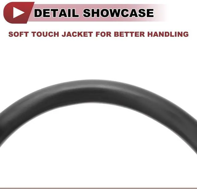 Alt view image 4 of 5 - HEROFFIX Ground Wire Power Wire 33FT Black TC 1 Pc 16AWG 8 Conductor Fully Insulated & Soft Touch Jacket Universal