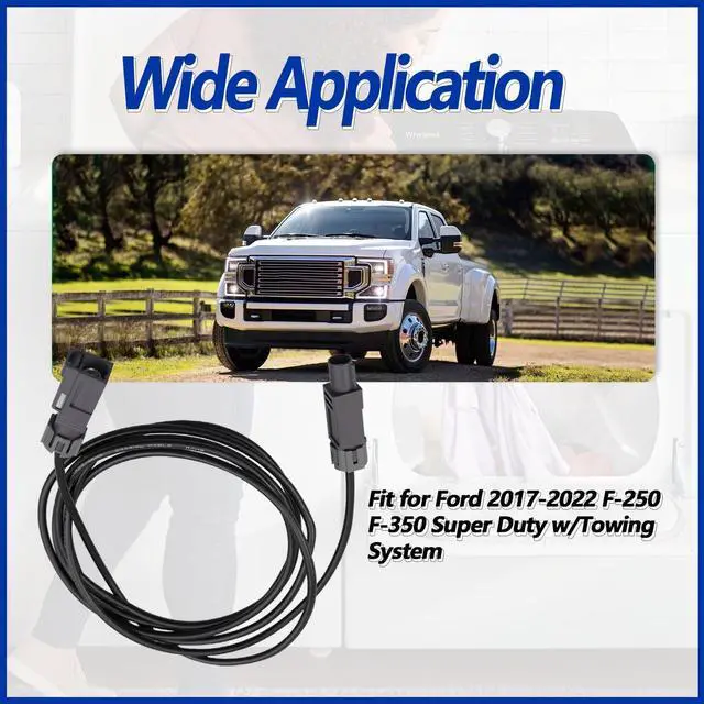 Alt view image 3 of 5 - HC3Z-14D202-M Reverse Camera Cable Harness Assembly Fit for Ford 2017-2022 F-250 F-350 Super Duty w/Towing System