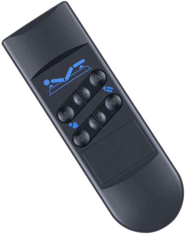 Alt view image 2 of 5 - SJUIF Bed Motor Hand Remote Control Replacement for Okimat II, 6 Button 5 Pin Remote for Okin Refined Hospital Beds