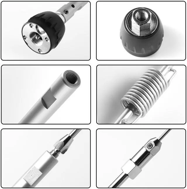 Alt view image 3 of 4 - Radioddity CBL-561 Dual Band HF Antenna, Adjustable Telescopic Antenna 25-30mhz, SWR1.3:1, 1000W, PL-259 Connector for Radioddity CB-900 PRO, CB-500, CS-47, CB-27PRO, QT40, QT60, QT80 Mobile Radio