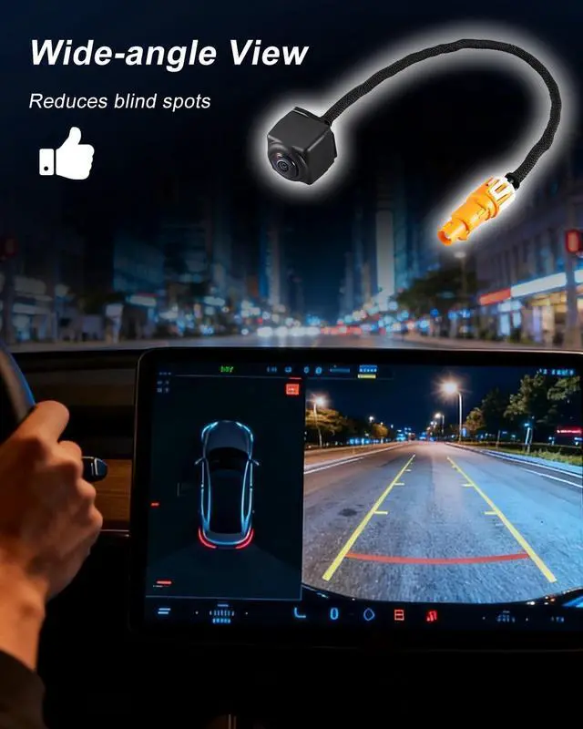 Alt view image 3 of 5 - Car Rear View Backup Camera Fit for Chevrolet Chevy Malibu 1.5L 4Cyl 2023 2024 Replace 84543080 42861580, Camera Reverse Parking Assist Installation Monitor System