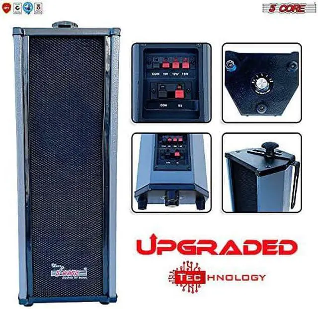 Alt view image 5 of 7 - Outdoor Speaker Wall Speaker Surround Sound Indoor Home Patio Garden 2 Pieces 5 Core Grey; 15 Wattage