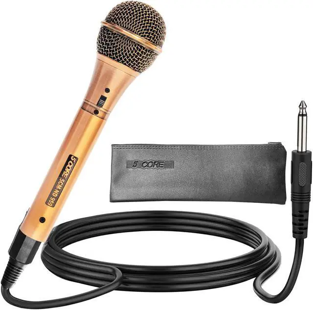 Main image of 5 Core Professional Microphone Audio Dynamic Cardiod Karaoke Singing Wired Mic Music Recording Karaoke Microphone 5 Core PM625 (ND-959 Elantra)