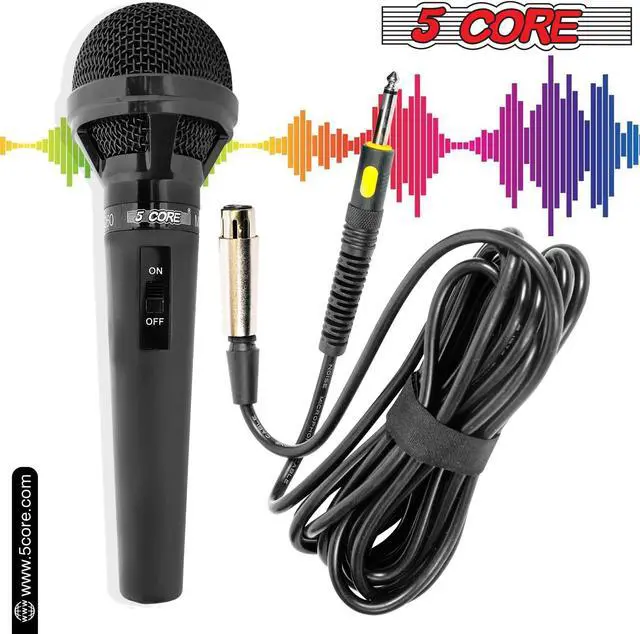 Alt view image 2 of 7 - Professional Microphone Audio Dynamic Cardiod Karaoke Singing Wired Mic Music Recording Karaoke Microphone 5 Core PM625 Ratings (MIC 260)