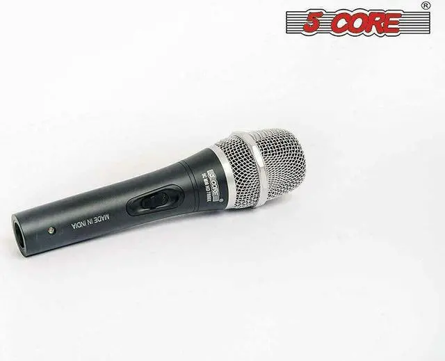 Alt view image 3 of 7 - Microphone Professional Audio Dynamic Cardiod Karaoke Singing Dj Audio Hand held Wired Music 5 Core ND-7800x