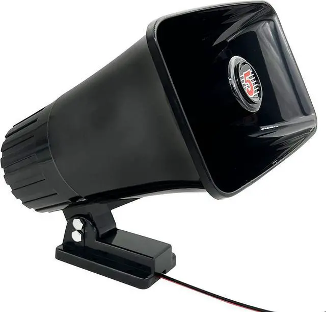 Main image of 5 Core Outdoor Indoor PA Horn Speaker Waterproof and Loud 8" Power Horn 65W Peak Power 180 Degree Swiveling Adjustable Bracket Easy to Use Driver Siren Speaker Black HW 508