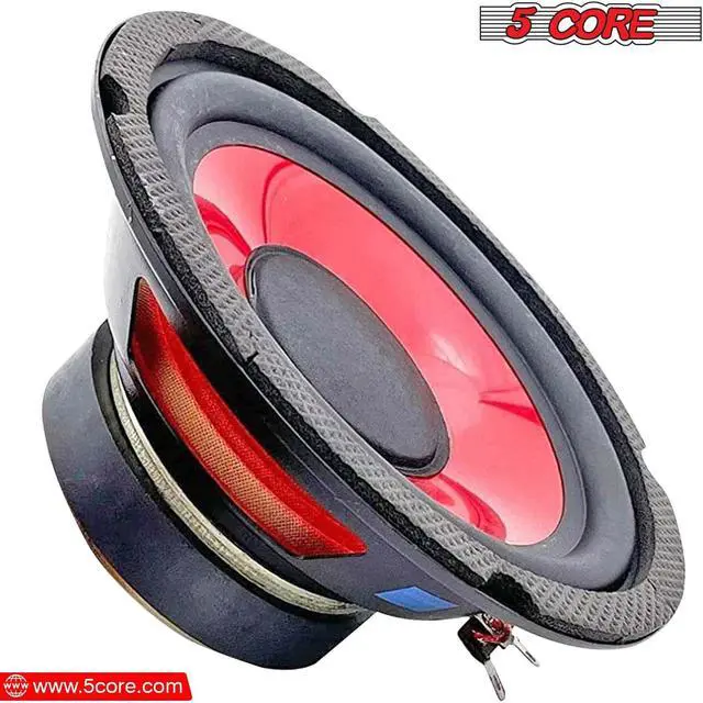 Alt view image 4 of 7 - 6.5 inch Subwoofer Replacement Car Speaker DJ Speaker Sub Woofer Loudspeaker Wide Range Loud 5 Core WF 690 PP