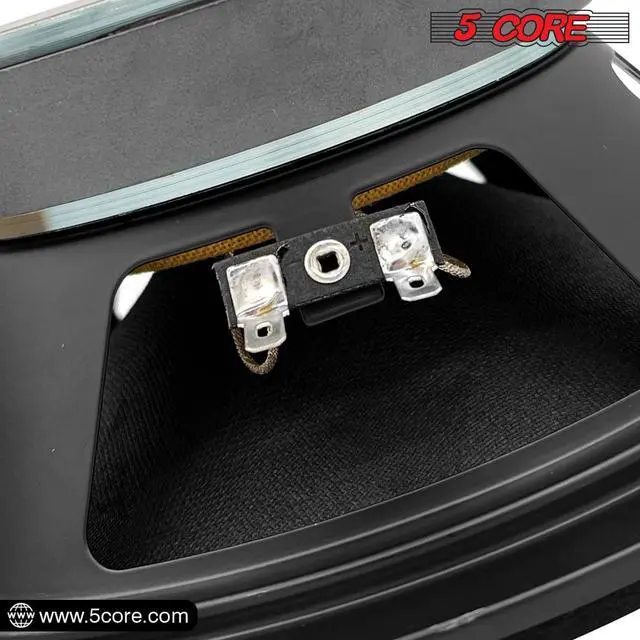 Alt view image 5 of 7 - 5 Core 8 Car Audio Speakers with Bullet 580 W 8 Ohm Mid-Range Loudspeaker MR 8 BLT R 8oHM