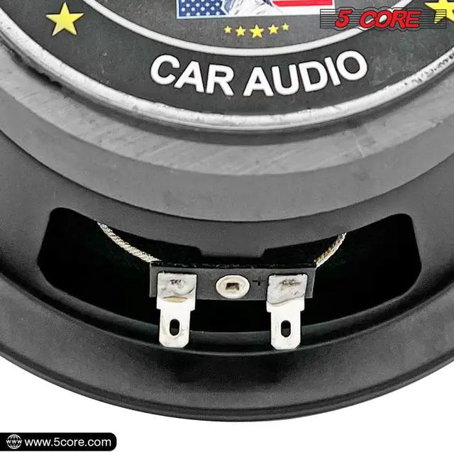 Alt view image 6 of 7 - 5 Core 6.5 Car Audio Speakers with Bullet 500 W 8 Ohm Mid-Range Loudspeaker MR 6.5 BLT R 8oHM