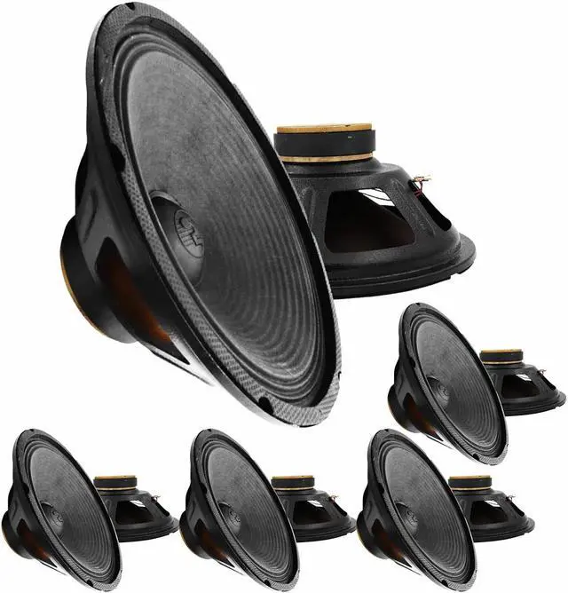 Main image of 10 inch Car Audio Speaker bass woofer1000 Watt High Power Bass Surround Sound Stereo System DJ Loudspeaker Wide Range Foam Edge Cone 4 ohms 90mm 5 Core SP-1090Ratings