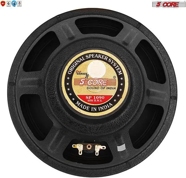 Alt view image 3 of 7 - 10 inch Car Audio Speaker bass woofer1000 Watt High Power Bass Surround Sound Stereo System DJ Loudspeaker Wide Range Foam Edge Cone 4 ohms 90mm 5 Core SP-1090Ratings