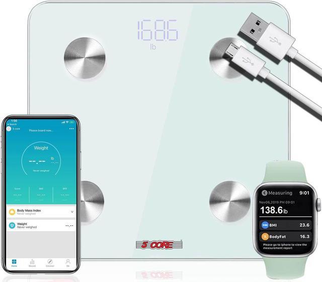 Rechargeable Digital Scale Buy Online at Best Price- 5 Core - Default Title  - 5 Core