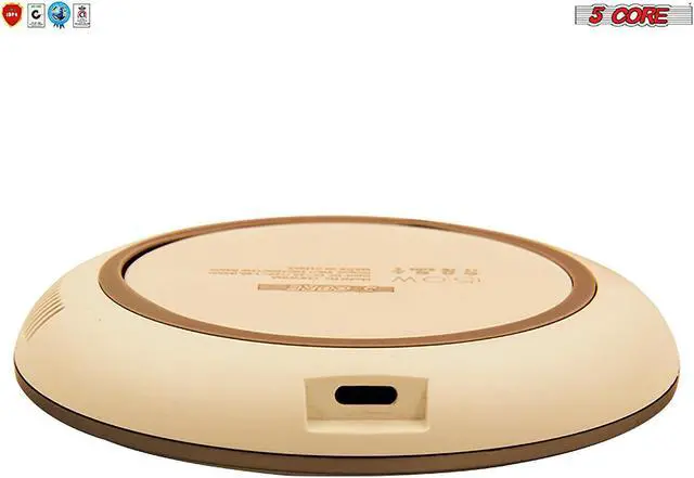 Alt view image 9 of 11 - 5 Core Wireless Charger Pad 15W Fast Charging Station , QI Phone & Air Pods & Compatible CDKW04 W
