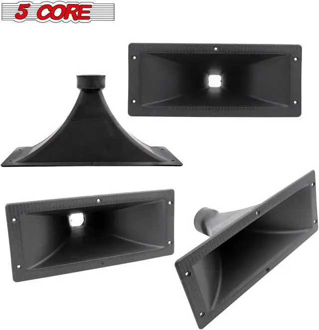 Alt view image 7 of 7 - 5 CORE 4x10 Rectangle Plastic Screw-On Horn For Assorted Speaker Cabinets 34mm Throat HISE 4X10 1PC