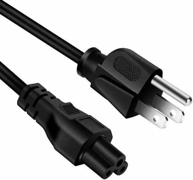 Alt view image 6 of 7 - 5 Core Replacement UL Listed AC Wall Power Cord 6 Feet 3 Prong Universal AC Cable for LG TV Dell HP Asus Toshiba Lenovo Acer Samsung Laptop Notebook Computer Charger PL 1001