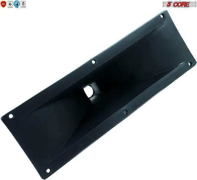 Alt view image 5 of 7 - 5 Core 15x5 Rectangle Plastic Screw-On Horn For Assorted Speaker Cabinets 34mm Throat HISE 15X5 1PC