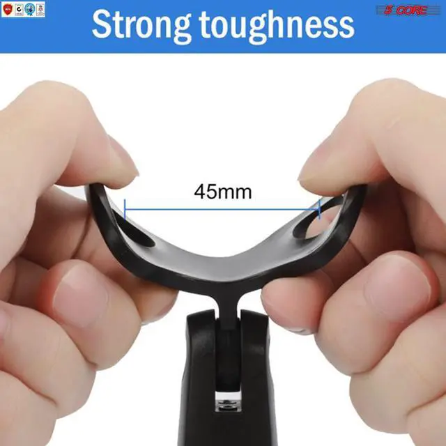 Alt view image 4 of 6 - 3-Pack Large Microphone Clips for all Handheld 5 Core MC 03 3PCS