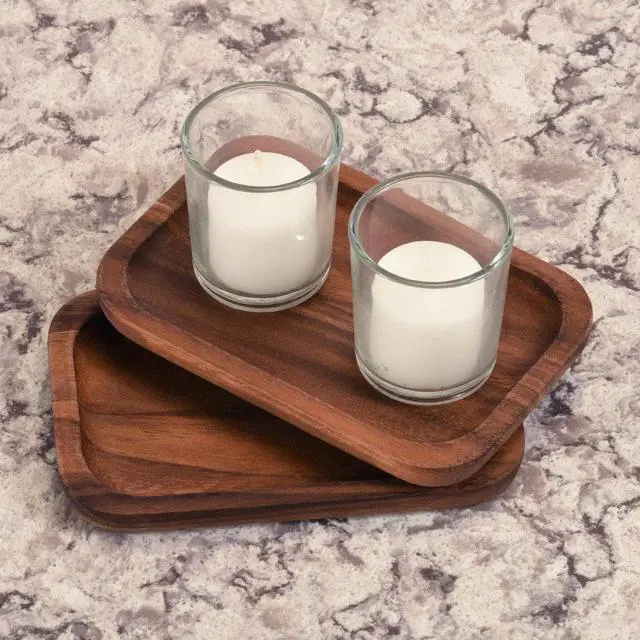 Alt view image 2 of 2 - Kalmar Home Small Rectangular Plates