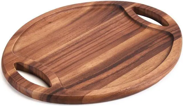 Main image of Kalmar Home Oval Tray with Handles - Medium