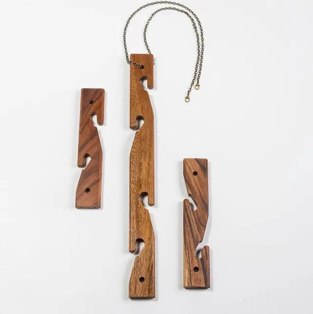 Alt view image 2 of 3 - Kalmar Home 6 Pot Hanging Plant Holder - 3 piece set