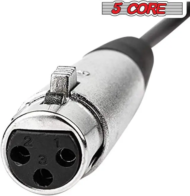Alt view image 2 of 6 - 3 Pin XLR Male Female Microphone Audio Cable Connector Solder Snake Plug Mic XLR Adapter Connectors Pair 5 Core XLR 1 Pair