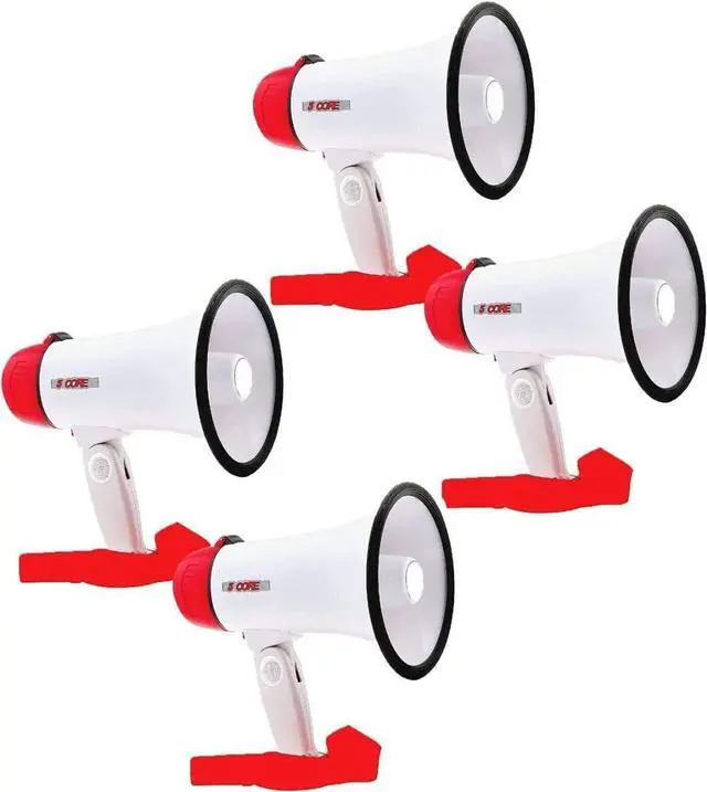 Main image of Megaphone Speakers Blow Horn Pro Loud Speaker Bullhorn Handheld Siren Voice Recording 6R