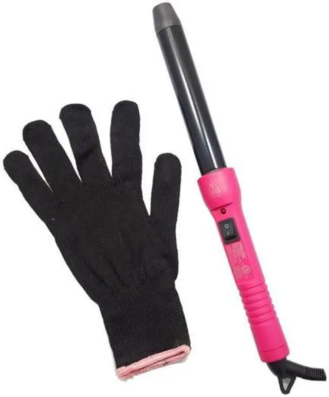 Main image of Proliss The Twister - 25mm Tourmaline-Infused Ceramic Pro Curling Wand - Pink