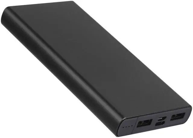 Main image of 20000mAh Power Bank Dual USB Type-C Micro USB External Battery - Black - One size