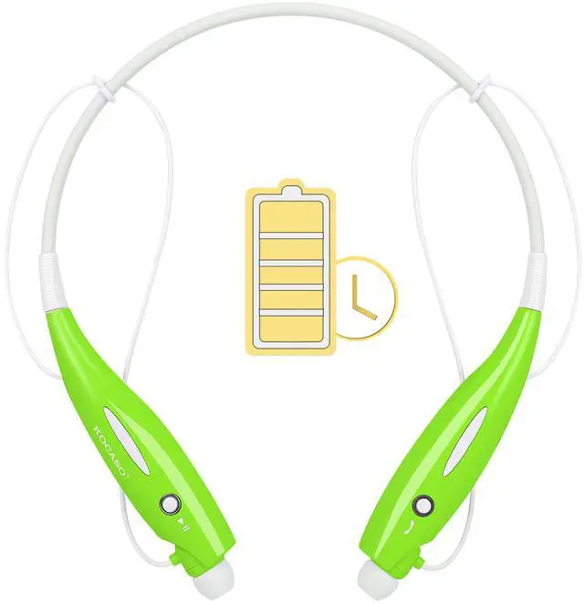 Main image of KOCASO Wireless Sports Stereo Hands-Free Headset Phone Tablet - Green - One size