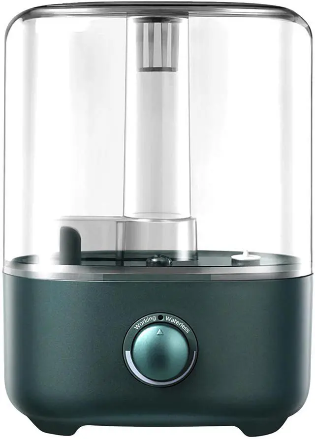 Main image of Fresh Fab Finds 5L/1.32Gal Ultrasonic Air Humidifier Top Fill Quiet Diffuser - Gray - One size