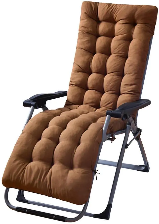 Main image of Fresh Fab Finds 66.92x22in Thickened Lounger Cushion Recliner Mat - Coffee - One size