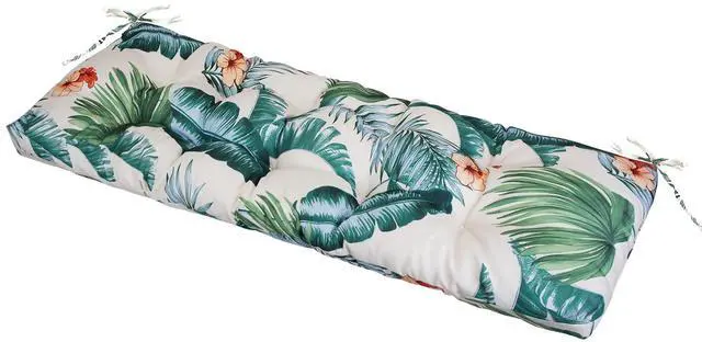 Main image of Fresh Fab Finds Bench Seat Cushion Waterproof 51x19in Non-Slip - Multicolored - One size