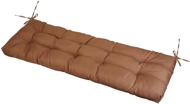 Main image of Fresh Fab Finds Bench Seat Cushion Waterproof 51.18x19.68in Non-Slip - Coffee - One size