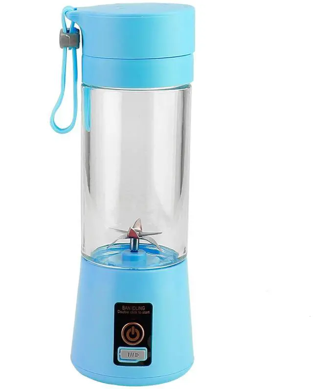 Main image of Fresh Fab Finds USB Rechargeable Juicer Blender 6 Blades Powerful Motor - Blue - One size