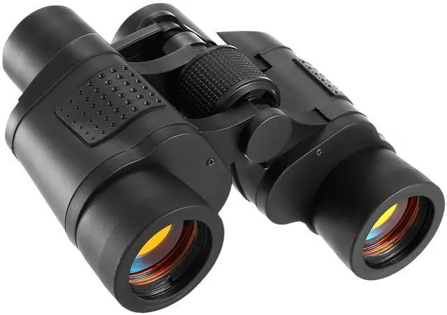 Main image of Fresh Fab Finds HD Binoculars w/ Low Light Vision & Strap Bag - Black - One size