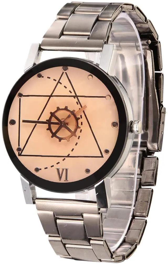 Main image of Fresh Fab Finds Couples Quartz Watch Stainless Steel Ultra-Thin - White - Medium