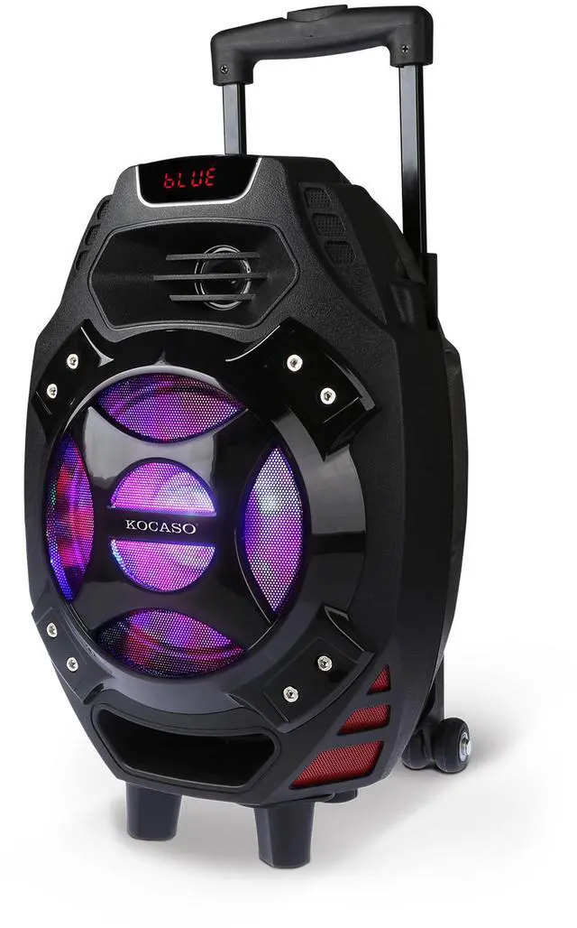 Main image of Fresh Fab Finds Colorful LED Portable Wireless Party Speaker - Black One size