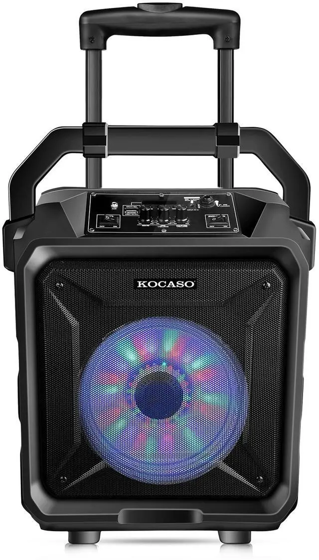 Main image of Fresh Fab Finds Portable Wireless Party Speaker with Disco Lighting - Black One size
