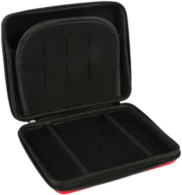 Main image of Fresh Fab Finds Carrying Case for Nintendo Switch Protective EVA Hard Portable Carry Case Shell Pouch for Nintendo Switch Console & Accessories Red One size