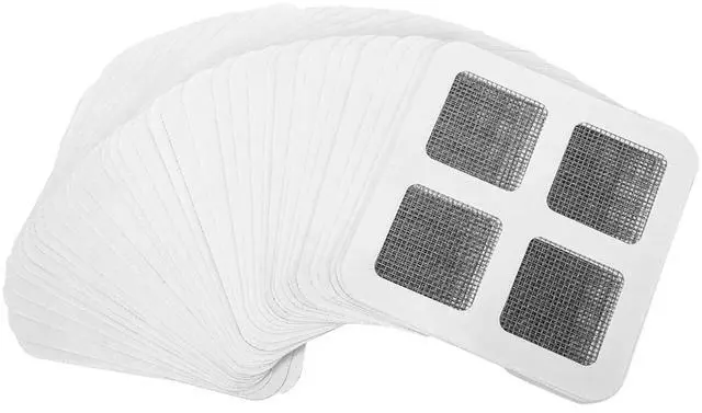 Main image of Fresh Fab Finds 25Pk Disposable Floor Drain Stickers Hair Catchers - White - One size