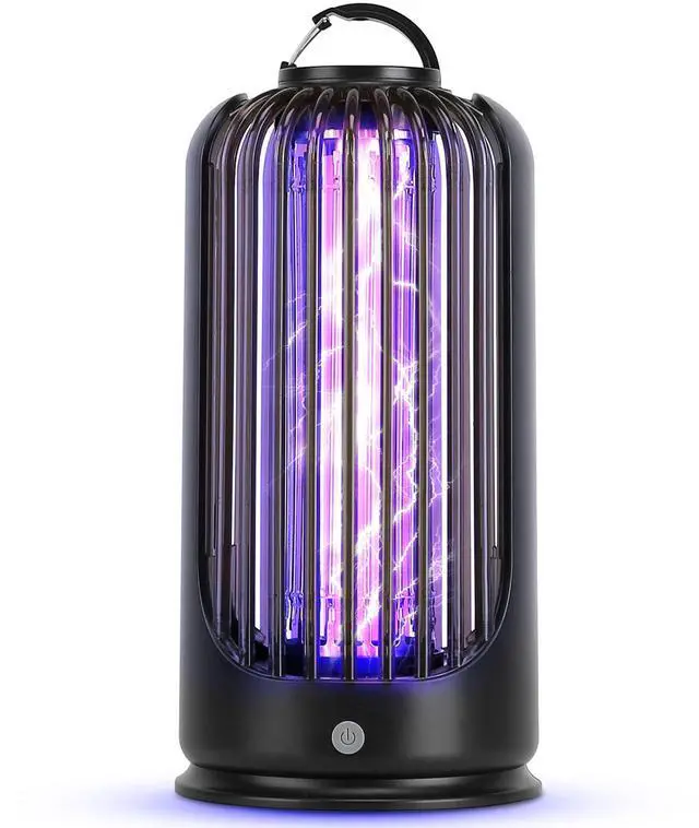 Main image of Fresh Fab Finds 2000V UV Bug Zapper Waterproof Mosquito Killer Lamp IP65 - Black - One size