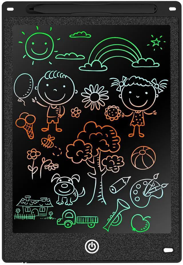 Main image of Fresh Fab Finds 8.5in LCD Writing Tablet w/ Lock & Stylus for Kids Ages 3+ - Black - 8.5in
