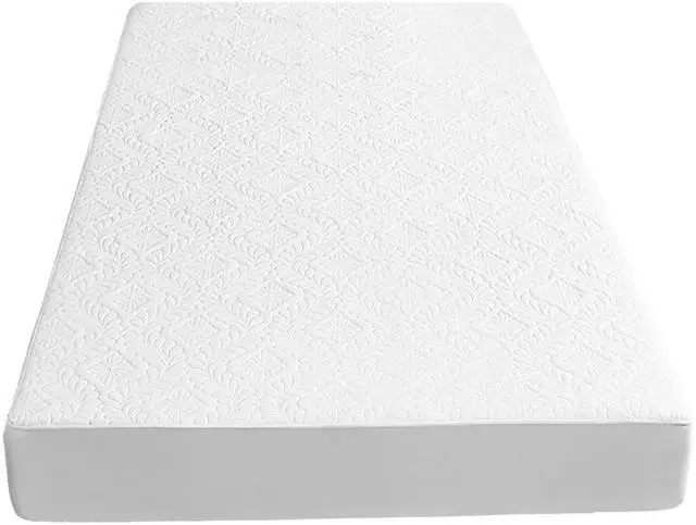 Main image of Fresh Fab Finds Full Waterproof Mattress Protector Cotton Cover w/ Deep Pocket - White - Full