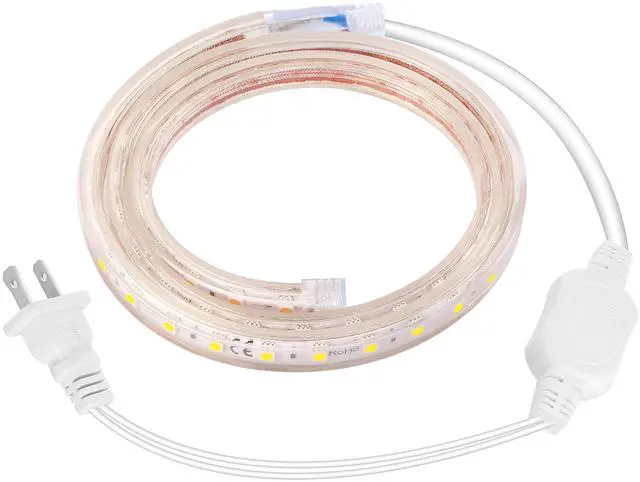 Main image of Fresh Fab Finds 32.8ft LED Strip Light 110V IP65 Dimmable 2500LM SMD 5050 Rope Light - White - One size