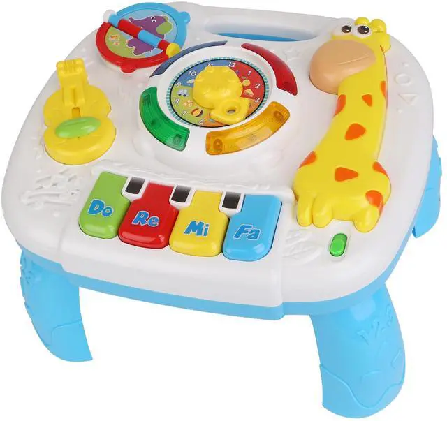 Main image of Fresh Fab Finds Toddler Musical Learning Activity Table with Lights & Sounds - Multi - Small