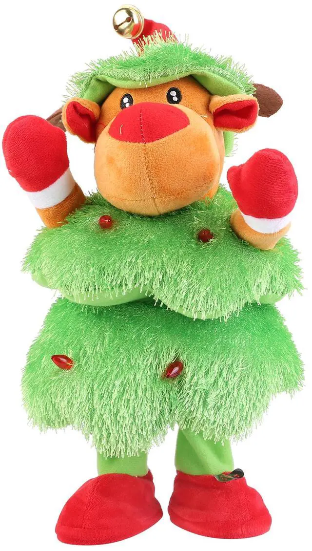 Main image of Fresh Fab Finds Dancing Singing Plush Elk Toy with Mimicking & Funny Songs - Elk - One size