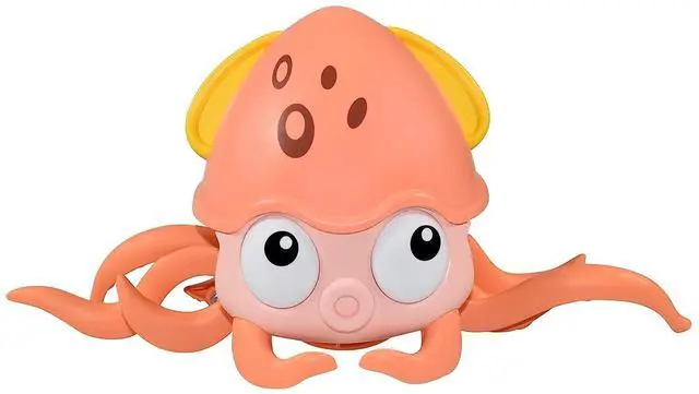 Main image of Fresh Fab Finds Rechargeable Crawling Octopus Baby Toy with Music LED & Obstacle Avoidance - Pink - One size