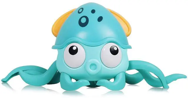 Main image of Fresh Fab Finds Rechargeable Crawling Octopus Baby Toy with Music LED & Obstacle Avoidance - Green - One size